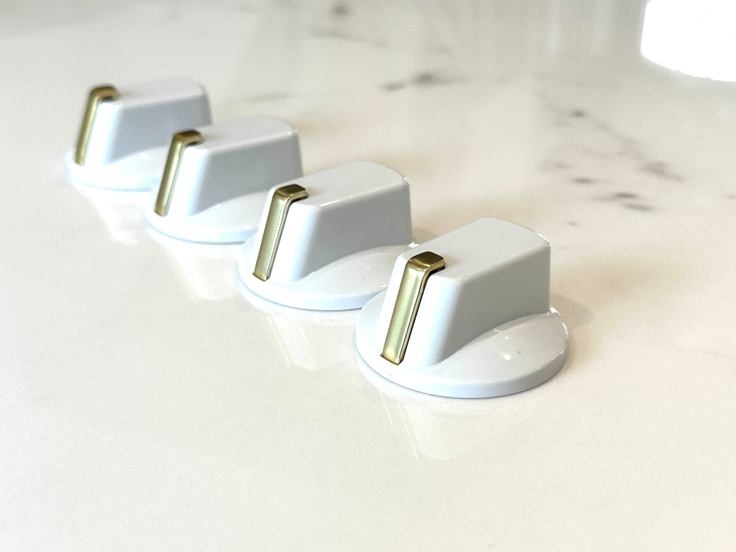White Universal Appliance Knob