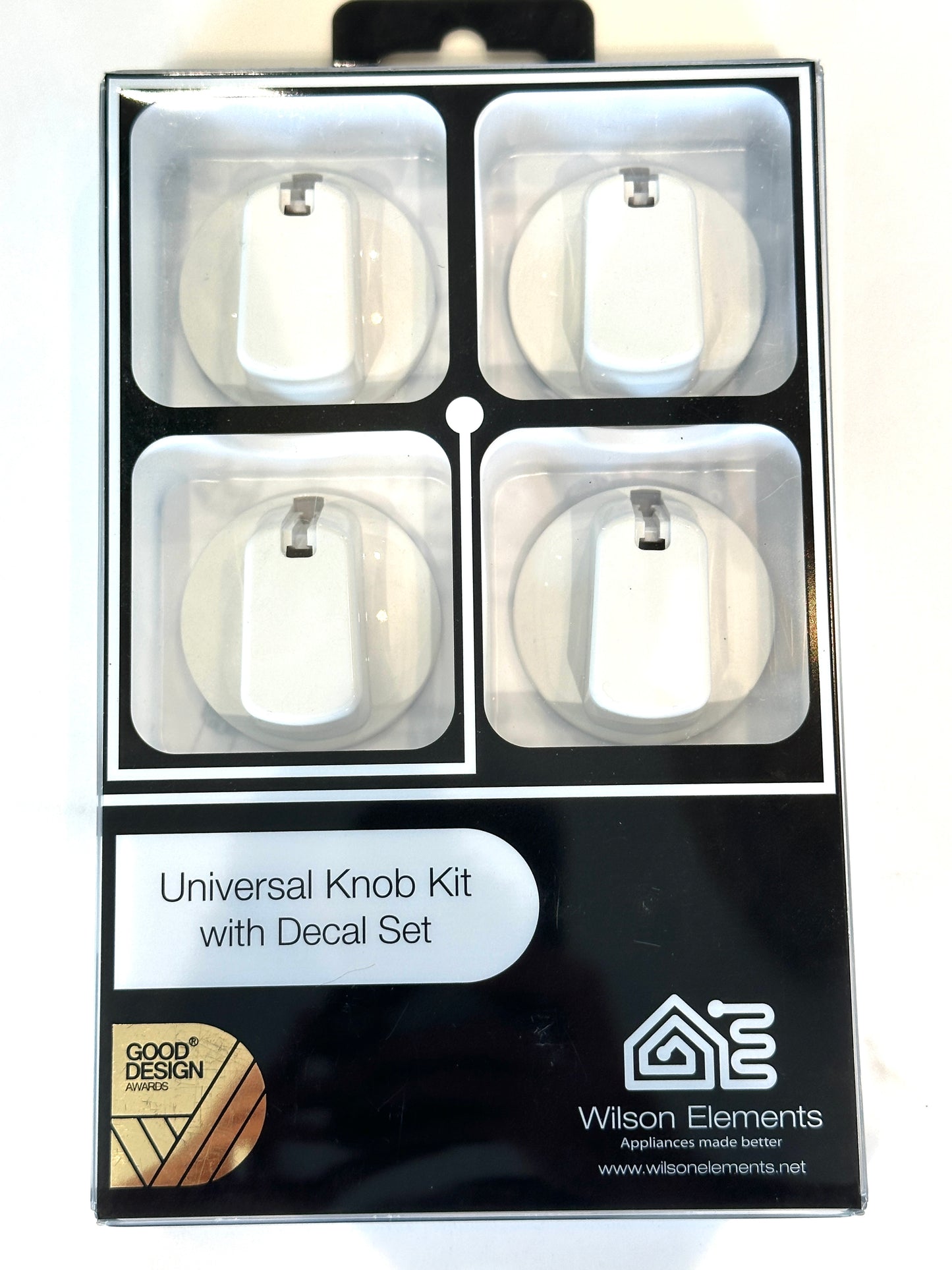 White Universal Appliance Knob