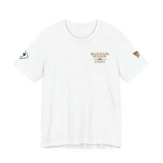 Blockade Runner Skull Pirate Ship Tee