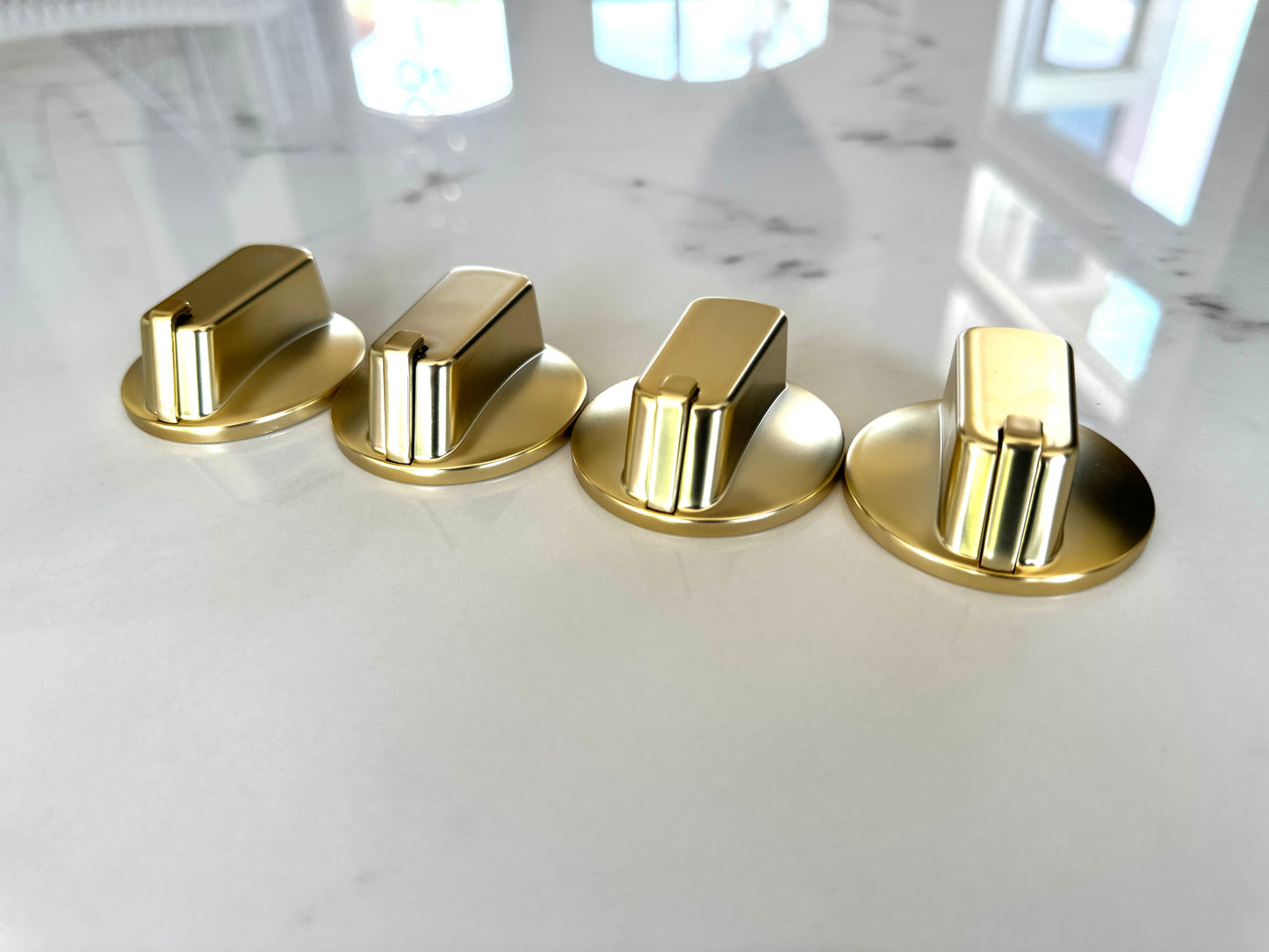 Matte Gold Appliance Knob