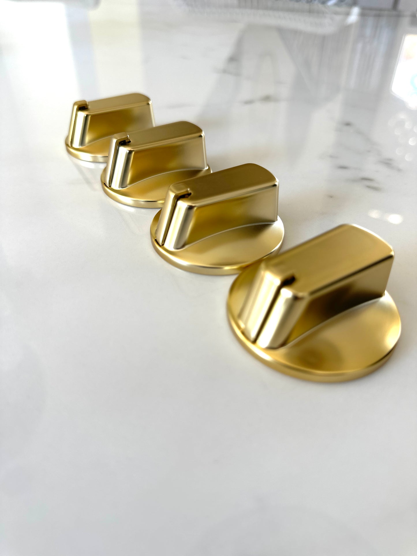 Matte Gold Appliance Knob