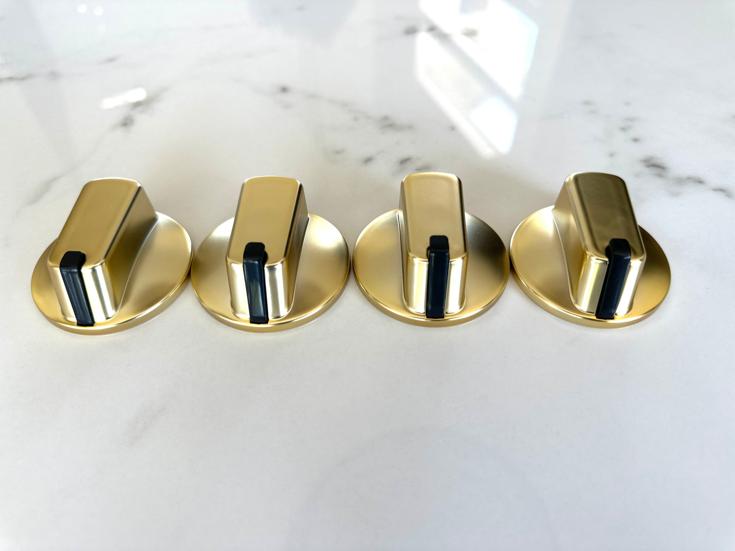 Matte Gold Appliance Knob