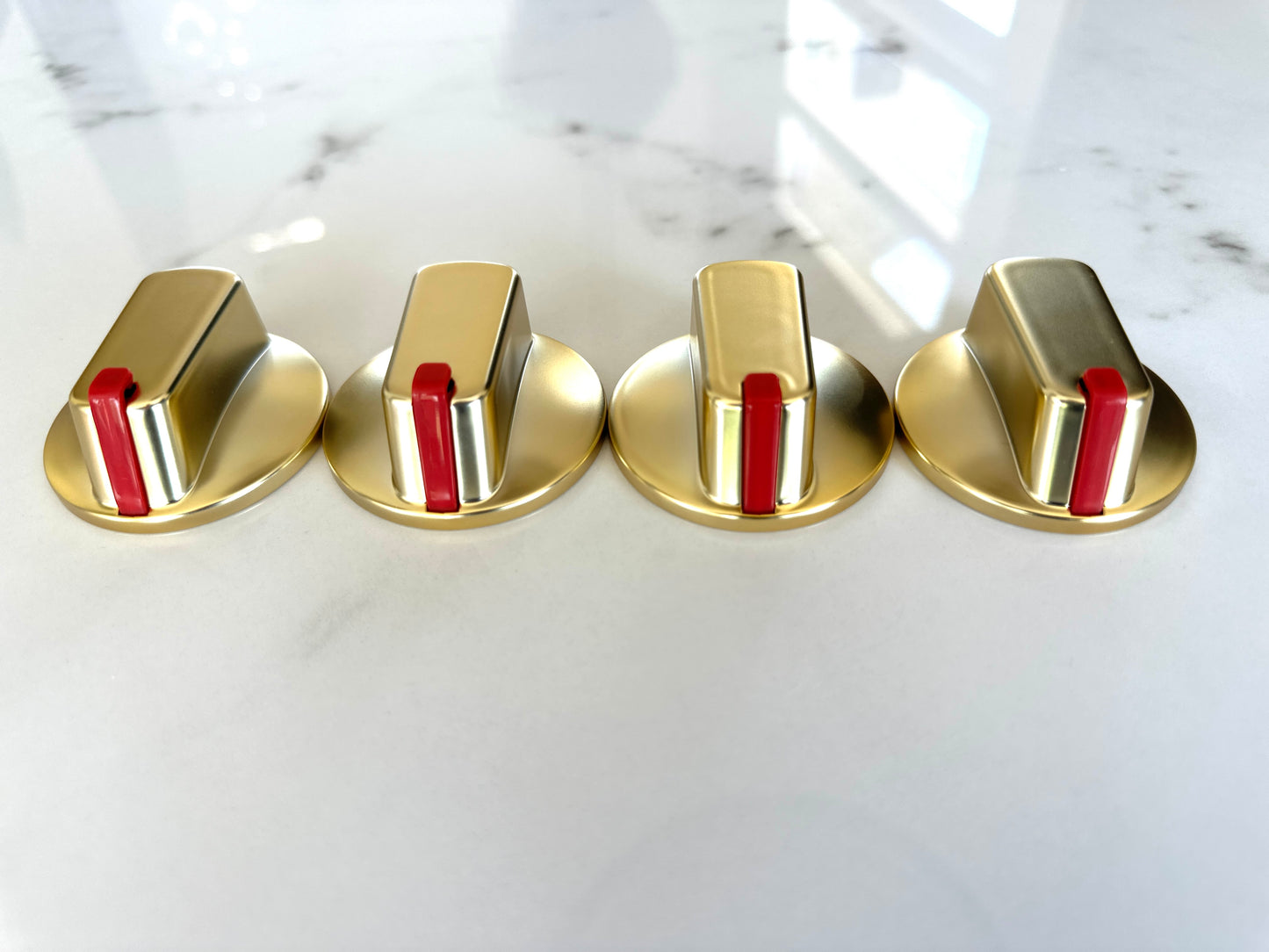 Matte Gold Appliance Knob