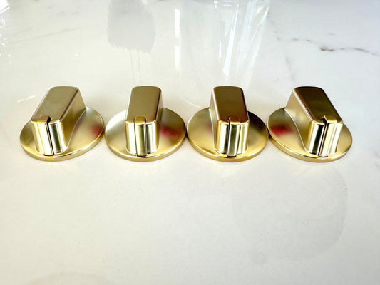 Matte Gold Appliance Knob