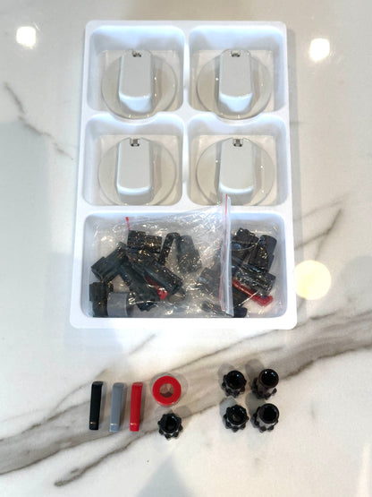 White Universal Appliance Knob