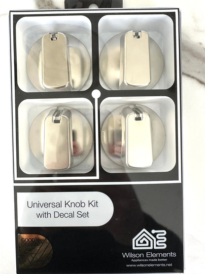 Stainless Steel Universal Appliance Knob