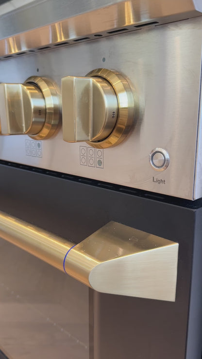 Matte Gold Appliance Knob