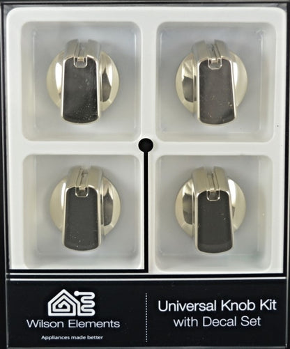 Chrome Universal Appliance Knob